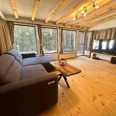 Луксозна вила Yarema Mountain Relax With Hot Jacuzzi & Sauna By Bookvillabg Zheleznitsa
